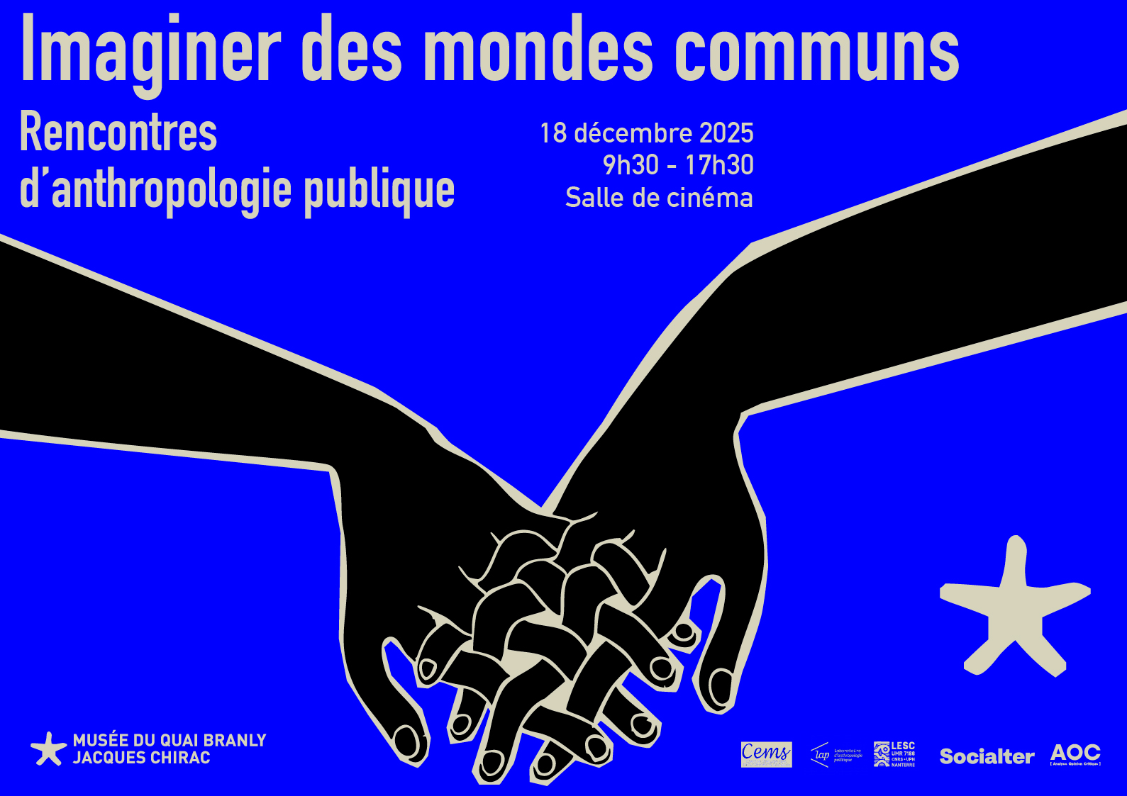 Visuel Imaginer des mondes communs paysage avec texte