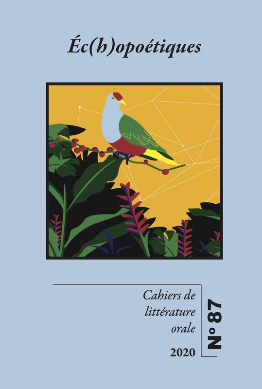 Ec(h)opoétiques - Cahiers de littérature orale 87 Image 1